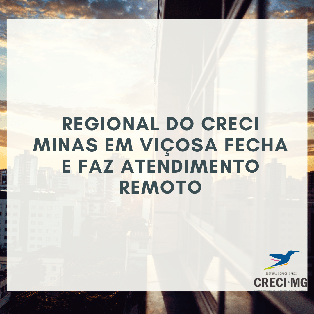 Regional de Viçosa fecha e faz atendimento remoto