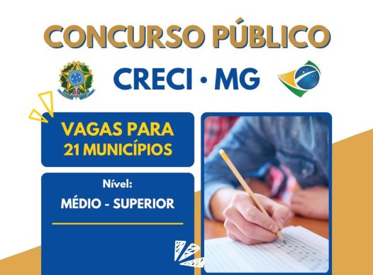 Concurso Público do Creci-MG: edital publicado!