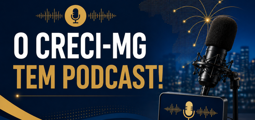 CRECI-MG amplia presença na mídia e estreia participação quinzenal em Podcast