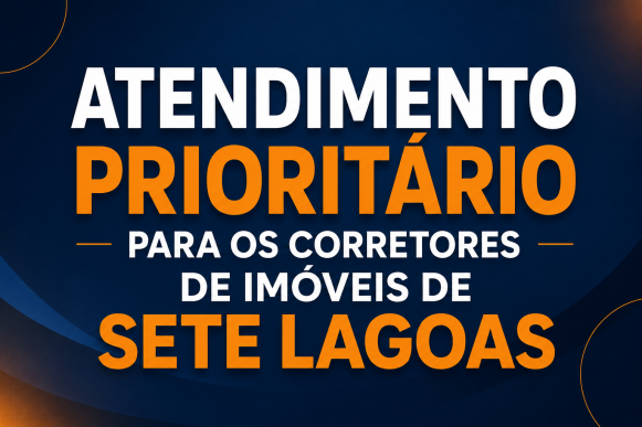 Corretores de imóveis passam a ter atendimento prioritário em bancos e cartórios de Sete Lagoas